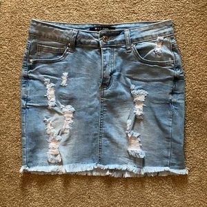 Blue Jean Skirt
